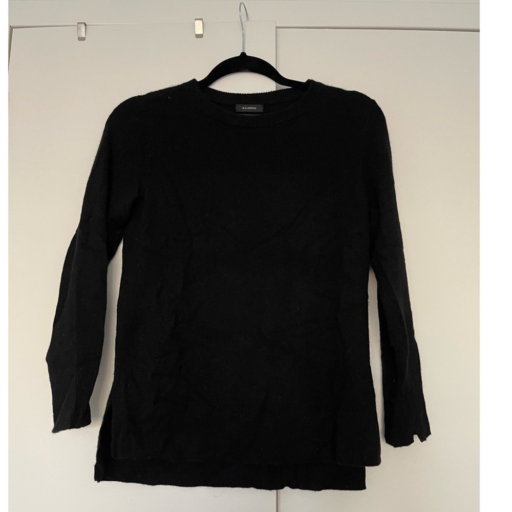 Black Cashmere Halogen Sweater